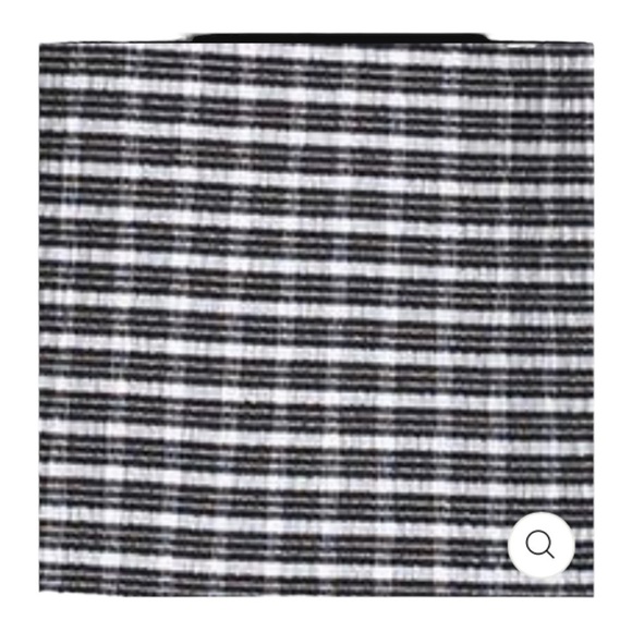 DKNY Gingham Flutter Midi Fit Flare Work Dress Size 4 - Picture 5 of 14